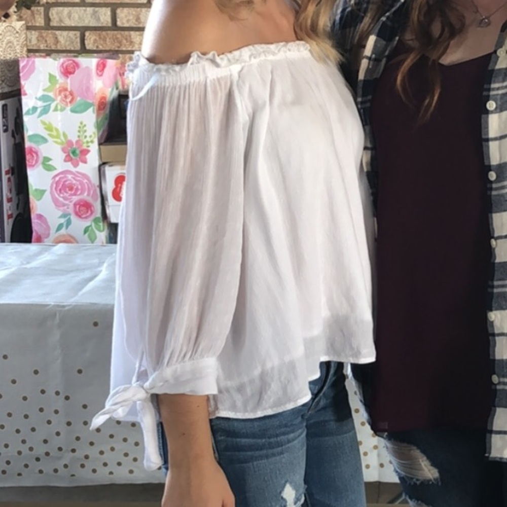 Off the shoulder top
